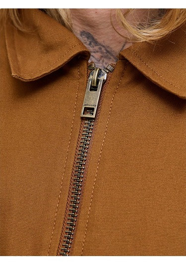 Jack & Jones Dover Worker Erkek Kahverengi Ceket 12278797-mksr Kahverengi