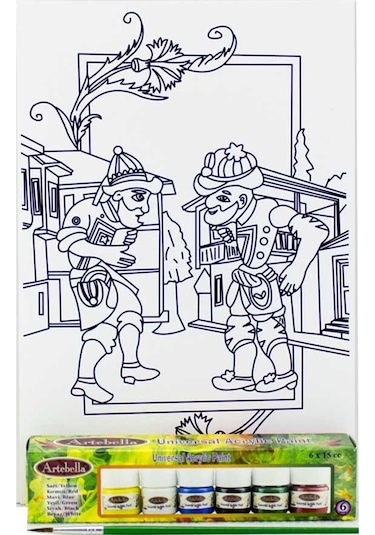 Mbs-01 Artebella Minyatür Kompozit Boyama 20x30cm