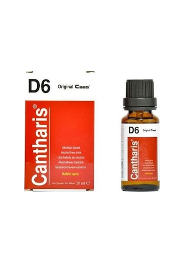 Caas Cantharis D6 Damla 20 ML