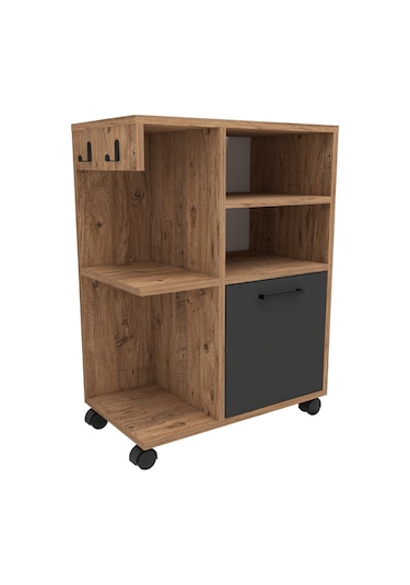 Arnetti Tekerlekli Rebusa Ayakkabılık, Atlantik Çam Antrasit Atlantik Çam - Antrasit