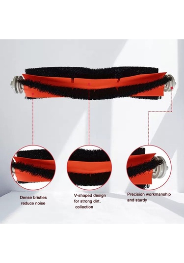 Cbtx Dreame X30 / X30 Pro Robot Süpürge Yedek Parçaları İçin Rulo Fırça