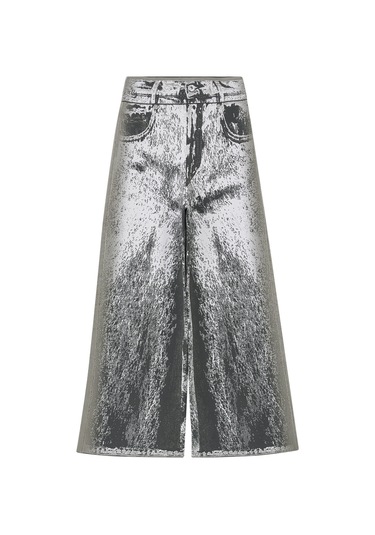 Ph5 Zahra Geniş Paça Pantolon Gri