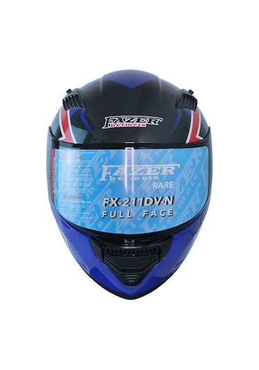 Fazer Ece 22.R06 Double Vizörlü Full Face Motor Kaskı Rush Çok Renkli