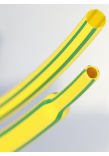 2,5 Mm Sarı/Yeşil Isı Ile Daralan Makaron200 Metre