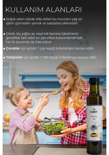 Esfabey Çörek Otu Yağı 250ml 250 ML