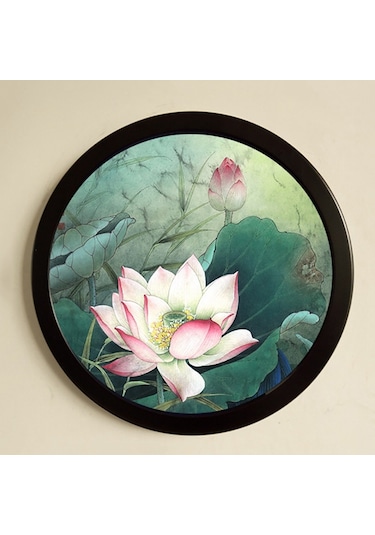 Sones Duvara Monte Yuvarlak Fotoğraf Çerçevesi Asılı Yaratıcı Hediyeler Ev Dekorasyonu Ahşap Tabanlı Fotoğraf Çerçevesi Tutucu, Boyut: 10 İnç Siyah