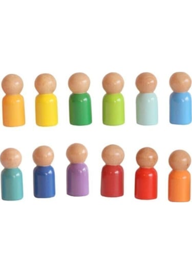 Woodnjoy Waldorf 12'li Peg Bebek