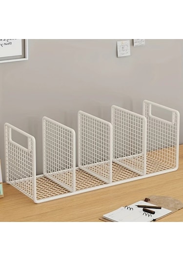 Fochsia Beyaz 3 Katlı Metal Çanta Ve Aksesuar Depolama Askılı Raf Ve Çekmeceli Stackable Düzenleyici Ahşap