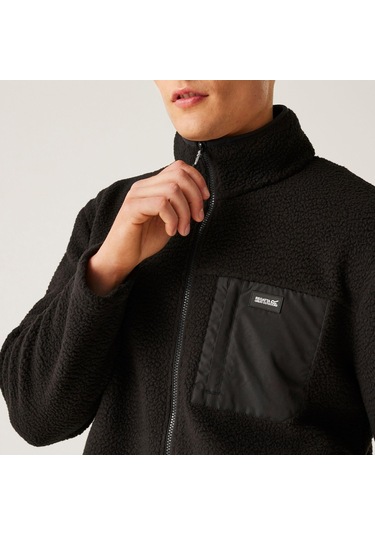 Regatta Frankie Borg Fleece Erkek Polar - Siyah