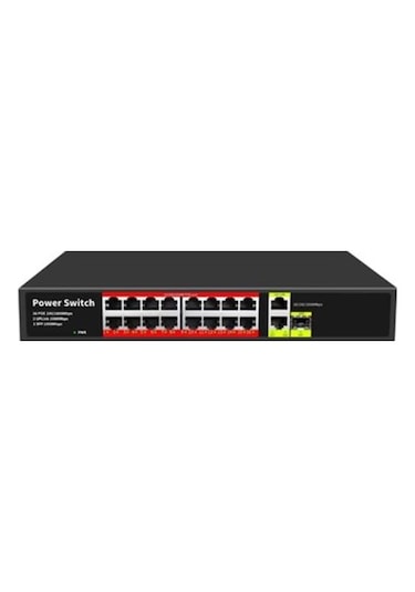 Uranium G1621SFP 300 W Poe 16 Port Gigabit Switch