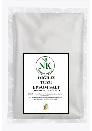 İngiliz Tuzu Epsom Tuzu 50gr