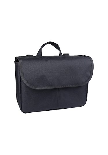 Tekerlekli Sandalye Çantası Yürüteç Organizatör Çantası Siyah Siyah