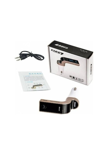 Car-G7 Dijital Ekran Bluetooth Araç Kiti Oto Araç Fm Transmitter N11.690