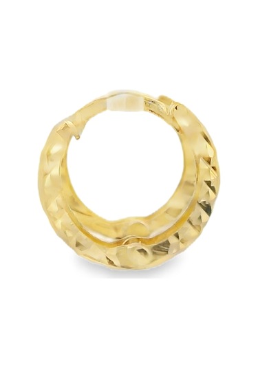 Cigold Taşsız Küpe 14 Ayar Altın 1.35 Gr Oa-k1tb01029359 Renkli