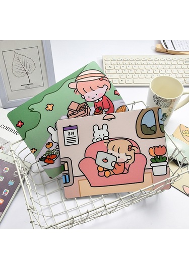 Sones 5 Adet Yaratıcı Sevimli Karikatür Tavşan Kız Mouse Pad Dizüstü Bilgisayar Öğrenci Mouse Pad Saklambaç