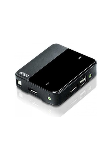 2 Portlu USB Displayport Kvm Switch 4K Uhd (3840 × 2160@60Hz) Te