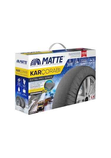 Matte Kar Çorabı - Extra Pro Series