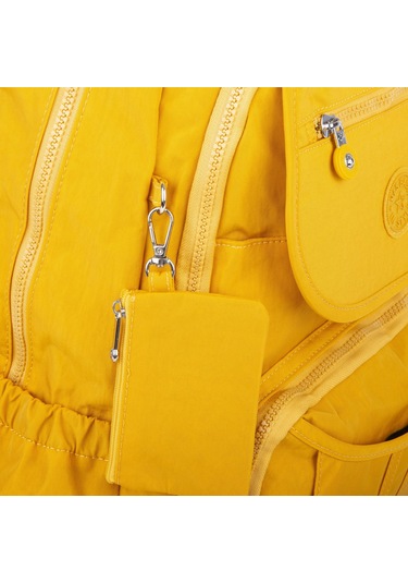 Nas Bag Unisex Büyük Boy Zararlı Kimyasal İçermeyen Waterproof Sırt Çantası Sarı Sarı