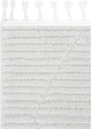 Cool Halı Palazzo Krem Mutfak Halısı Yumuşak Bukle Tezgah Önü Leke Tutmaz Kabartmalı İskandinav Halı