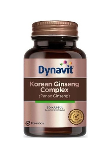 Dynavit Korean Ginseng Complex 30 Kapsül