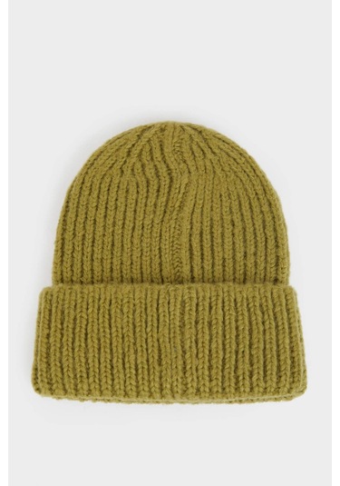 Defacto Kadın Kışlık Bere R7539az25wngn159 Yeşil