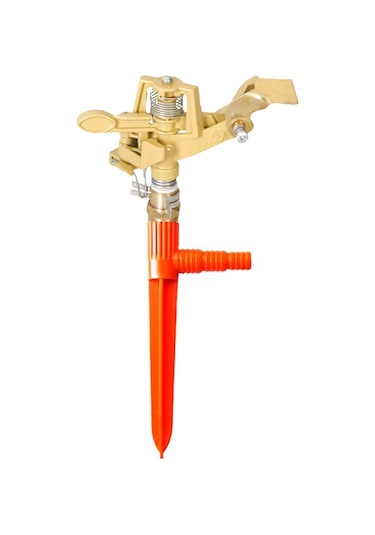 Metal Çim Sulama Yağmurlama Başlığı Plastik Saplı 9.5 - 12m -2798