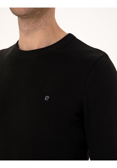 Pierre Cardin Erkek Siyah Kazak /triko 50314192-vr046 Siyah