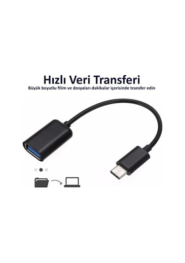 Tc315 Utv007 Chip Android Video Dvr Uyumlu Type-c Otg Kablo