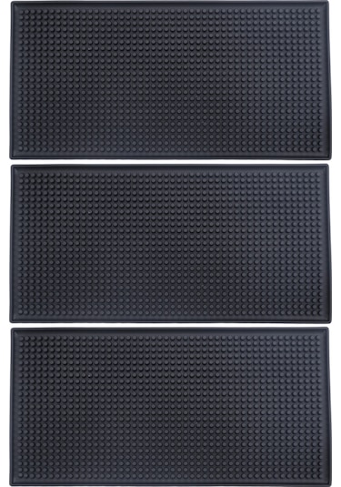 Xurunkeji 3 Paket Siyah Bar Matı Dökülme Matı Cam Kurutma Matı Kokteyl Karıştırma Servis Matı Tezgah Üstü İçin 12 İnç U X 6 İnç G Siyah Xurunkeji 3 Paket Siyah Bar Matı Dökülme Matı Cam Kurutma Matı Kokteyl Karıştırma Servis Matı Tezgah Üstü İçin 12 İnç U X 6 İnç G Siyah