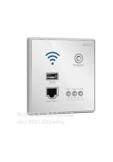 Didadodo 300mbps Duvar Tipi Router - Wps Şifreleme, Usb Kablosuz Erişim Noktası Küçük Boyutlu