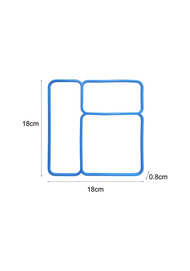 Omiebox İçin 1/2 Adet Kapak Sızdırmazlık Contası, Çocuklar İçin Tam Uyumlu Yedek Parça, Bento Öğle Yemeği Kutusu, Yalıtımlı Gıda Kabı Kapak Contaları, Beyaz --