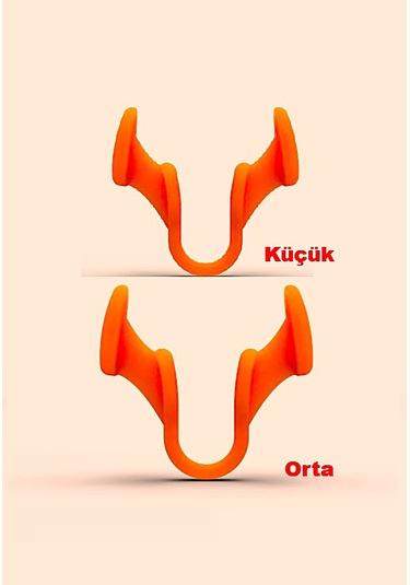 2 Adet Rahat Nefes Alma Uyku Horlama Önleme/burun Içi Silikon
