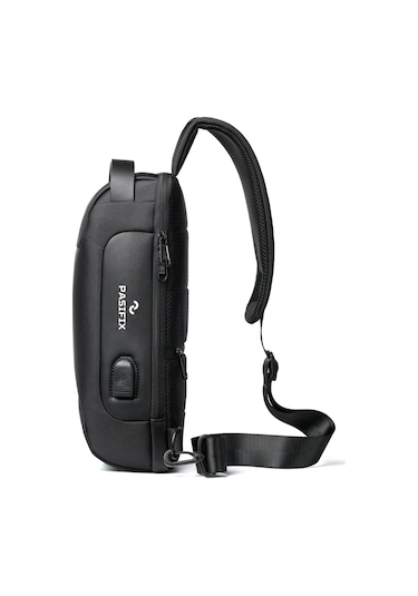 Pasifix 9530 Usb Sarj Portlu Ve Kilitli Omuz ve Göğüs Çantası