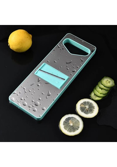 Myinkai Ev Patates Parçalayıcı Paslanmaz Çelik Çok Fonksiyonlu Açık Yeşil