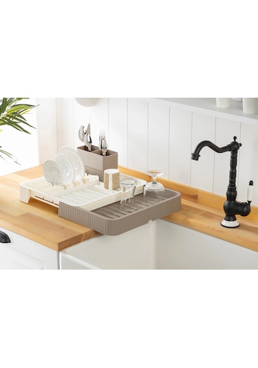 Sürgülü Bulaşıklık Plastik 32.5cm X 35.5cm - 51.5 X 35.5cm 5365 Çok Renkli