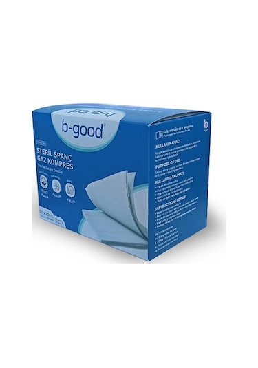B-Good Gaz Kompres 7.5 CM x 7.5 CM 100'lü