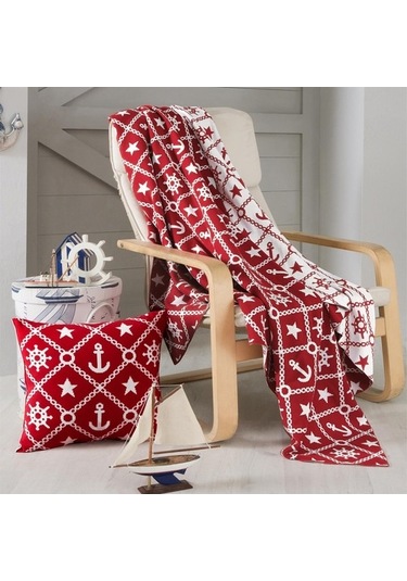 Marin Desen Triko Battaniye Koltuk Şalı (538861488)-130X170