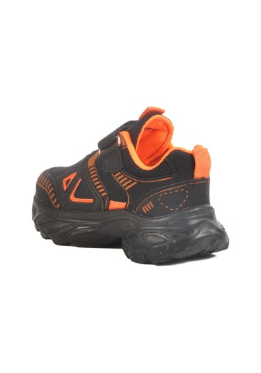 Siyah Turuncu Cırtlı Fileli Unisex Çocuk Spor Ayakkabı 1500 P Siyah-turuncu Siyah - Turuncu Siyah Turuncu Cırtlı Fileli Unisex Çocuk Spor Ayakkabı 1500 P Siyah-turuncu Siyah - Turuncu