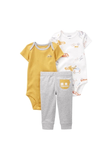 Carter's Layette Erkek Bebek 3'lü Set 1p571510 Karışık Renkli 001