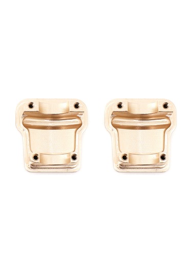 Geekyou Traxxas 1/18 Trx-4m İçin Bakır Eksen Kapağı - Land Rover Defender Ford Rampage Yükseltme Parçası, Altın Renkli Bjm417