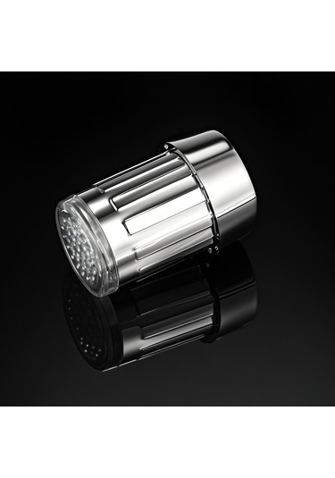 Monyee Su Sicaklığına Göre Renk Değiştiren Led Vanne Aydınlatması - Yeşil, Kırmızı, Mavi Işıklı Ev Aletleri Diğer