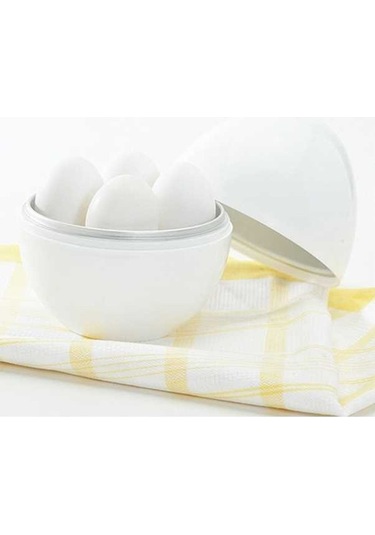 Didadodo Mikrodalga 4-6 Yumurta Tencere Haşlanmış Kazan Ev Mutfak Aracı, Mükemmel Yumurta Haşlama Lacivert