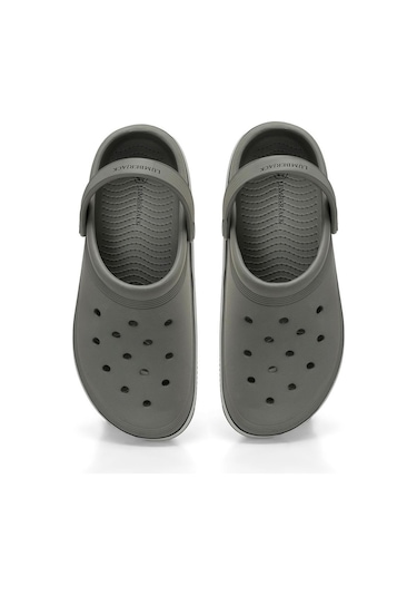 Lumberjack Madmax 5fx Gri Comfort Anatomik Sabo Terlik Sandalet Gri