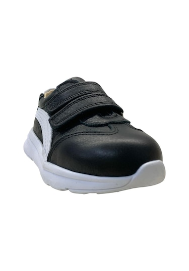 Tuğba Ortopedi 178 Bebek Deri Sneaker Siyah