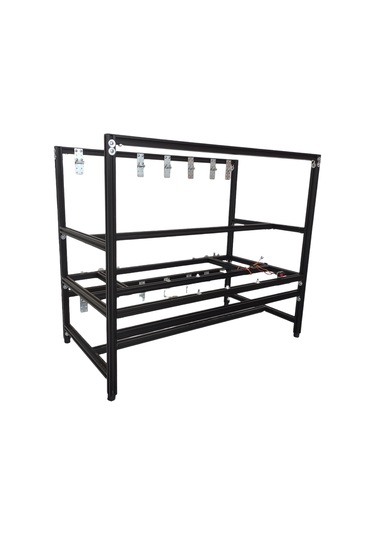 RigBu Sigma Mining Rig Kasası SB72BL 12 GPU