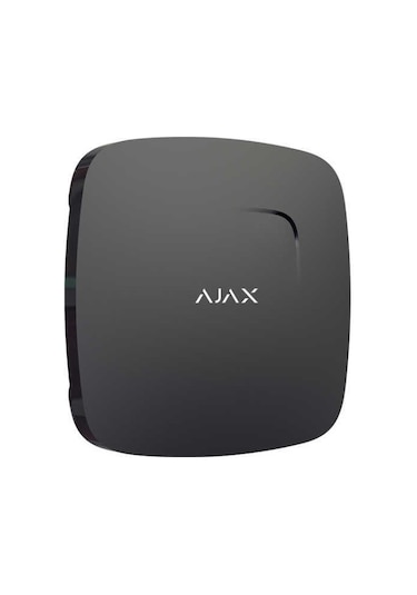 Ajax FireProtect Plus Kablosuz Isı ve Duman Dedektörü Siyah