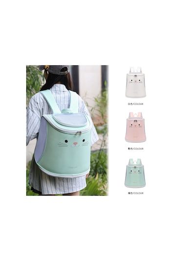 Taşınabilir Evcil Hayvan Çantası,büyük Kapasiteli Nefes Alabilen Sırt Çantası