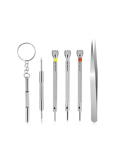 Leasetake Adet Mikro Tip Saatçi Tornavidası 0.8-1.4mm Gözlük Mücevher Onarımı İçin Cımbızlı Hassas Tornavida