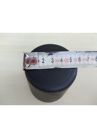 Kokusuz Araç Ev Ofis Pratik Yuvarlak Küllük Siyah 7.5 CM 2 Adet