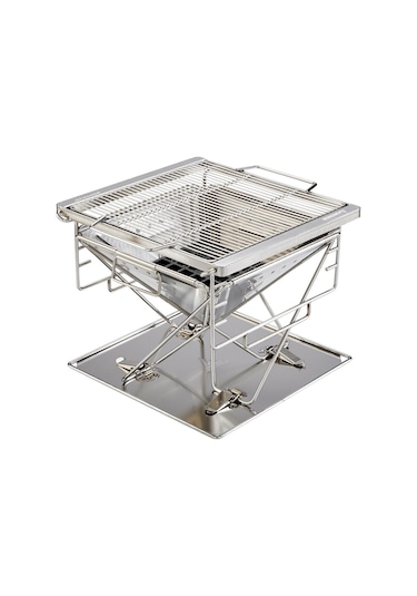 Groenberg Katla Premium Mangal Grill M Gümüş